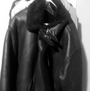 Shearlyn Leather Coat
